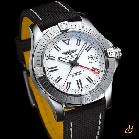 avenger 43 breitling|Breitling Avenger 43 white dial.